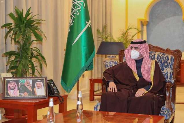 سمو أمير منطقة الجوف يستقبل سفير جمهورية باكستان لدى المملكة