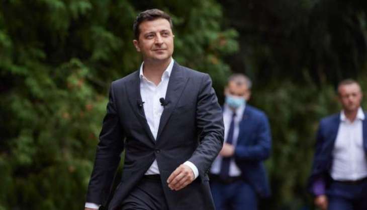 Ukrainian President Says Tested Negative for Covid-19, Goes Back to Work