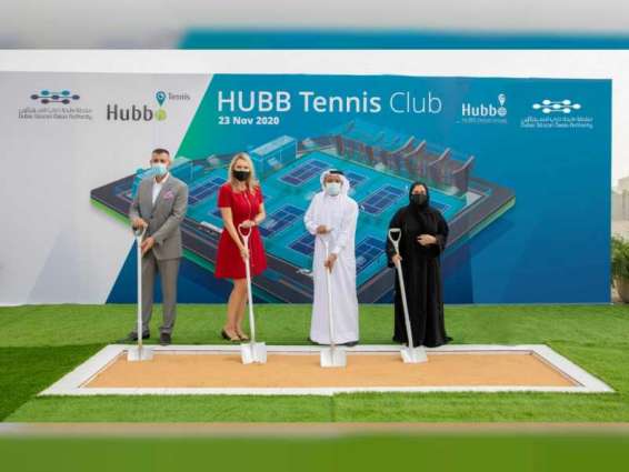 Dubai Silicon Oasis Authority lays foundation stone for Tennis Club at Hi-tech Park
