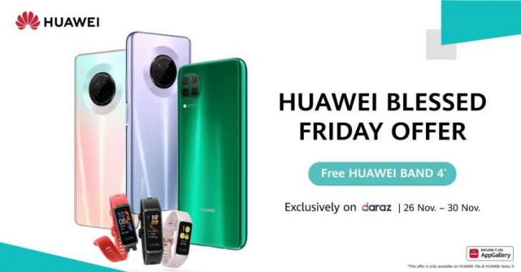 Huawei Brings the Blessed Friday Sale Online on Two of its Hottest Selling Smartphones HUAWEI Nova 7i and HUAWEI Y9a