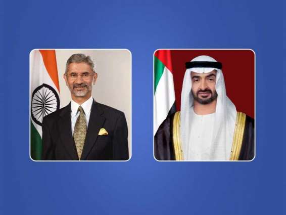 Mohamed bin Zayed receives Indian Minister of External Affairs