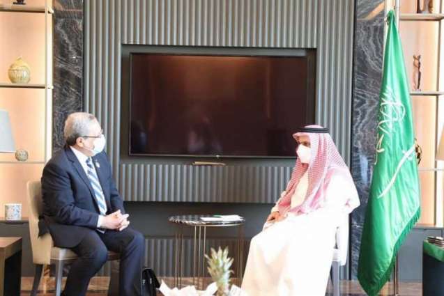 سمو الأمير فيصل بن فرحان يلتقي وزير الشؤون الخارجية التونسي