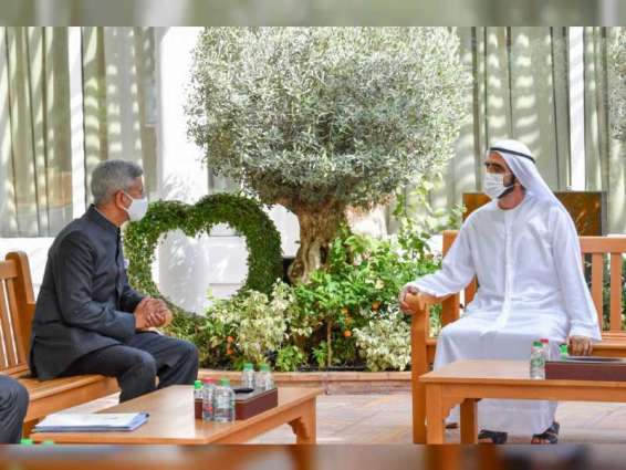 Mohammed bin Rashid receives message from Indian Prime Minister