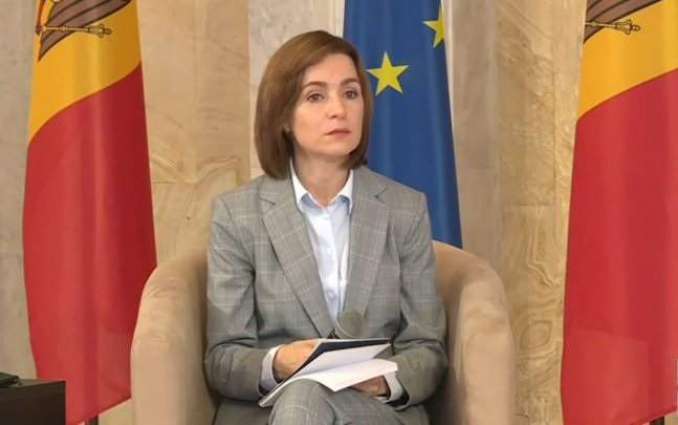 Moldova's Sandu Calls for Withdrawal of Russian Task Force, Weapons From Transnistria