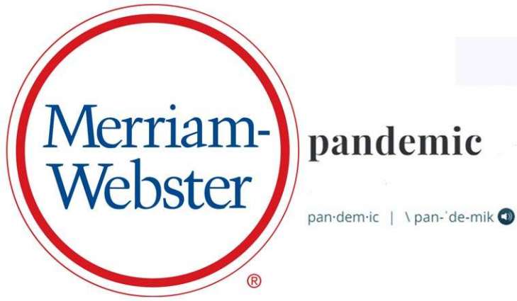 Merriam-Webster Names 'Pandemic' Word of Year 2020