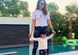 Sania Mirza shares adorable picture with son Izhaan Mirza Malik
