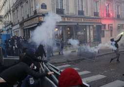 Violence Resumes at Security Bill Protests in Paris, Police Fire Tear Gas