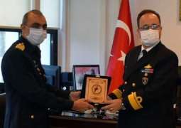 Pakistan Navy Ship Tabuk Visits Aksaz, Turkey