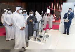 Saif bin Zayed tours tours GITEX Technology Week