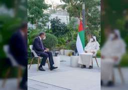 Mohammed bin Rashid receives Pakistani FM