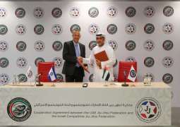 UAEJJF signs landmark agreement with Israeli Jiu-Jitsu Federation to bolster sporting links