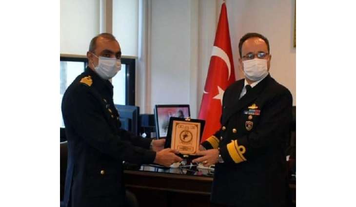 Pakistan Navy Ship Tabuk Visits Aksaz, Turkey