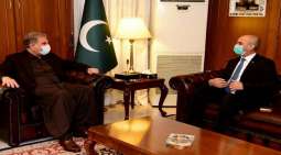 وزیر خارجیة باکستان یوٴکد أن الأمن فی أفغانستان ضروري للاستقرار و السلام فی المنطقة