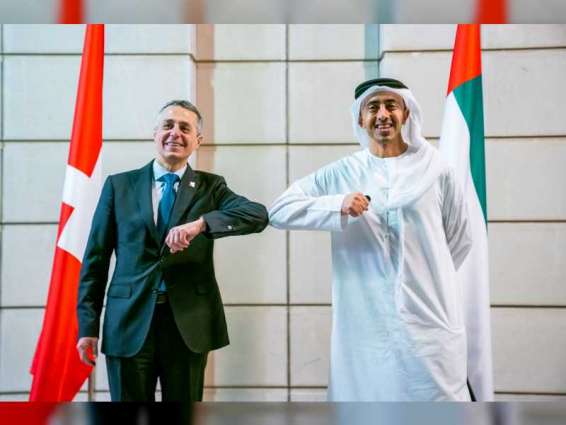 Abdullah bin Zayed, Swiss FM review consolidating cooperation