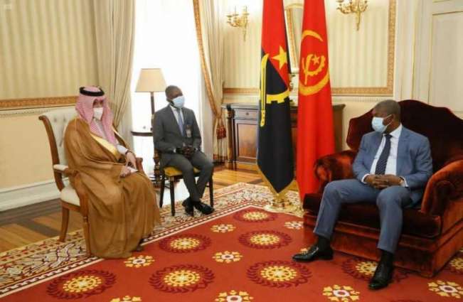 رئيس جمهورية أنغولا يستقبل وزير الدولة لشؤون الدول الأفريقية