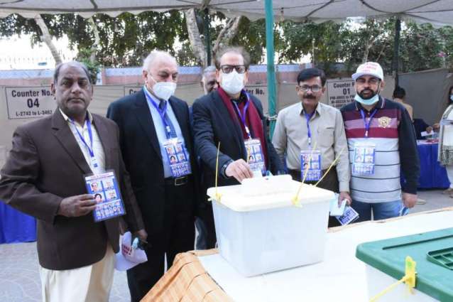 Elections for the next two years of Arts Council of Pakistan Karachi were held on Sunday