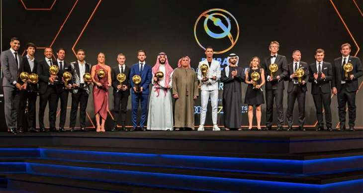 Cristiano Ronaldo leads Player of Year and Century lists as fans vote for their favourites in Dubai Globe Soccer Awards