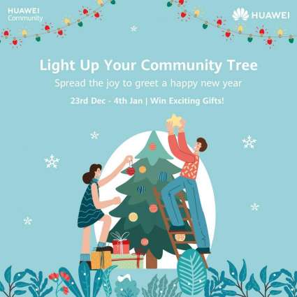Join Huawei’s “Light up Your Community Tree” Activity to Celebrate New Years
