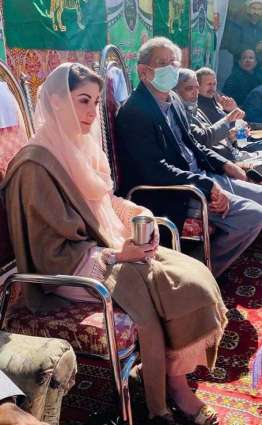Maryam Nawaz's pictures everywhere with glass of steel storm internet