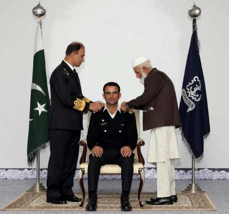 Naval Chief Conferred Cricketer Fakhar Zaman Honourary Rank Of Lieutenant In Pakistan Navy