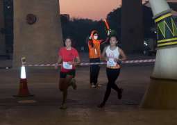 UAE’s Shamsa Salim romps through Dubai Safari Park in Stage 1 of Dubai Women’s Running Challenge