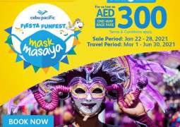 Cebu Pacific celebrates Philippine festivals with Dubai-Manila flights for as low as AED300