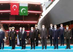 Welding Ceremony Of 3Rd Milgem Class Corvette For Pakistan Navy Held At Turkey