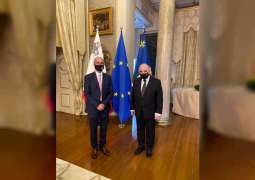 رئيس مالطا يستقبل رئيس المجلس العالمي للتسامح والسلام 