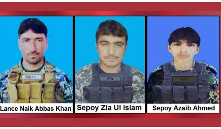 Three Pak Army soldiers embrace martyrdom in North Waziristan