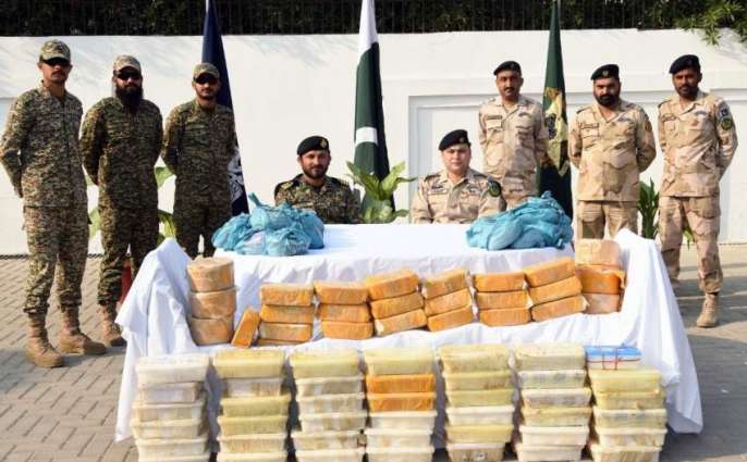 Pakistan Navy And Anti Narcotics Force Seize Drugs In A Joint Operation At Karachi