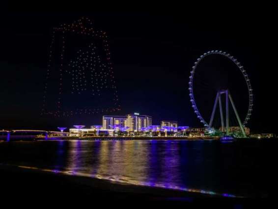 طائرات "الدرون" تضيء سماء دبي في عرض فريد خلال مهرجان دبي للتسوق