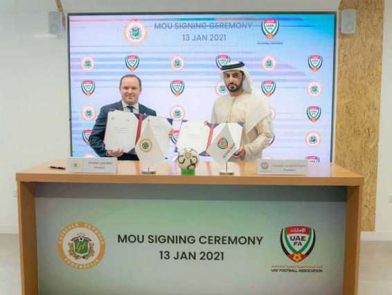 UAE Football Association signs agreement with Latvian Football Federation