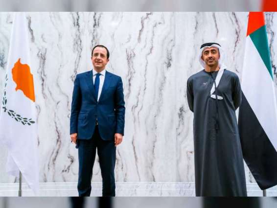Abdullah bin Zayed, FM of Cyprus review advancing cooperation