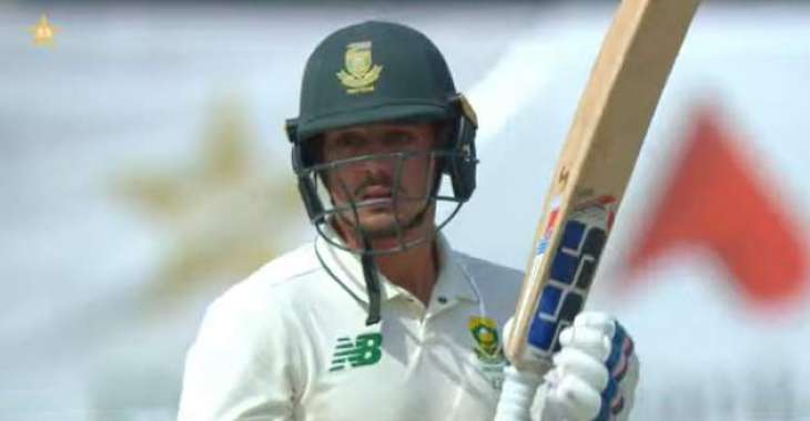 South Africa loses 3rd wicket to Pakistan at 108 runs in first Test match
