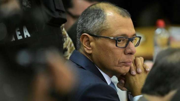 Ex-Ecuadorian Vice President Jorge Glas Sentenced to 8 Years in Prison for Embezzlement