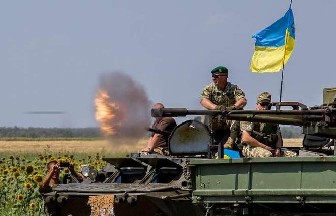 Ukrainian Army Shells Positions of Luhansk People's Republic - LPR