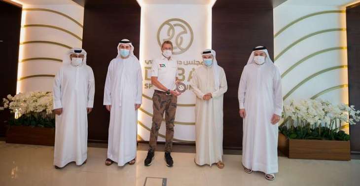 Dubai Sports Council honours ‘7 Emirates Run’ founder Lauxen for his service to community