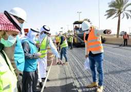 وكيل وزارة النقل يتفقد طريق الرياض الطائف