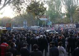 Armenian Opposition Holds Protests Near Parliament Amid Amendments to Judicial Code