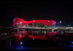 Yas Island turns red as UAE’s Hope Probe approaches the Red Planet