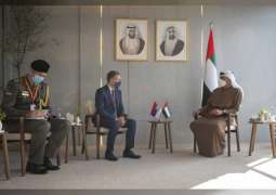 Mohamed bin Zayed receives Serbian, Cypriot defence ministers