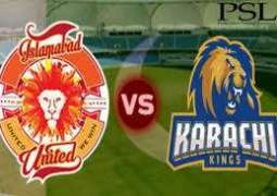 Karachi Kings, Islamabad are all set for tonight battle at National Stadium