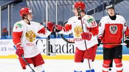 Russian National Ice Hocker Team Defeats Finns in Swedish Hockey Games Match