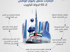 الإمارات تشارك الكويت احتفالاتها باليوم الوطني الـ 60