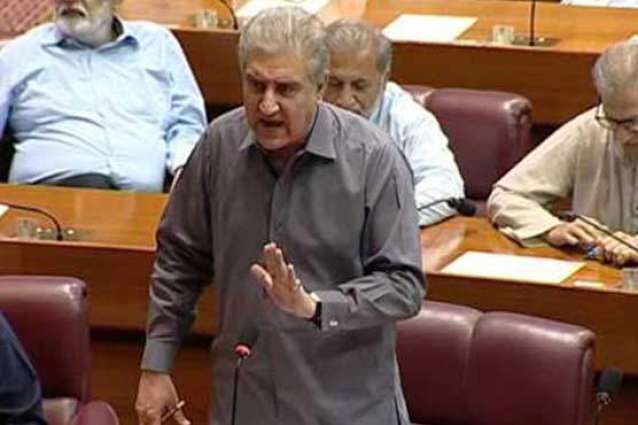 Qureshi slams opposition for not supporting  26th Amendment for Senate elections