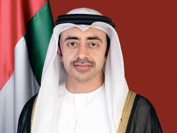 Abdullah bin Zayed reaffirms UAE’s commitment to working closely with Biden Administration to lower regional tensions