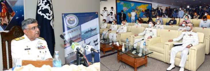 Opening Brief Of Multinational Naval Exercise Aman 2021 Held