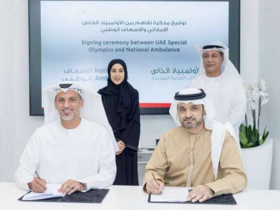 Special Olympics UAE nominates National Ambulance for Golisano Health Leadership Award