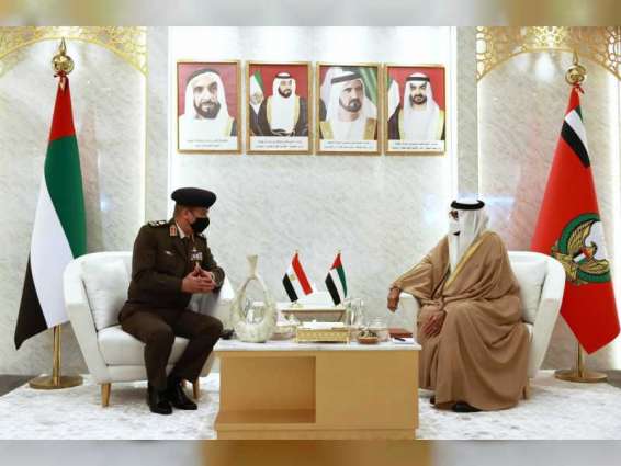 Minister of State for Defence Affairs meets state guests attending IDEX 2021