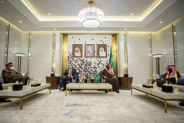 سمو الأمير عبدالعزيز بن سعود يعقد جلسة مباحثات رسمية مع وزير الداخلية العراقي